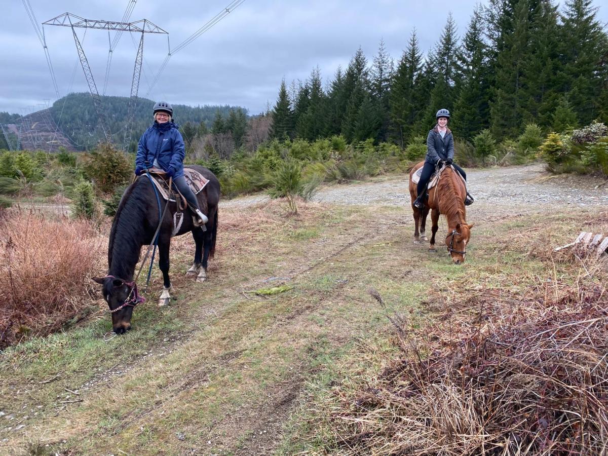 Отель Maple Heart Ranch Shawnigan Lake Экстерьер фото